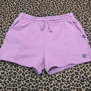Vans Straightened Out French Terry Rose Hi-Rise Short *Size Small* HP⭐️